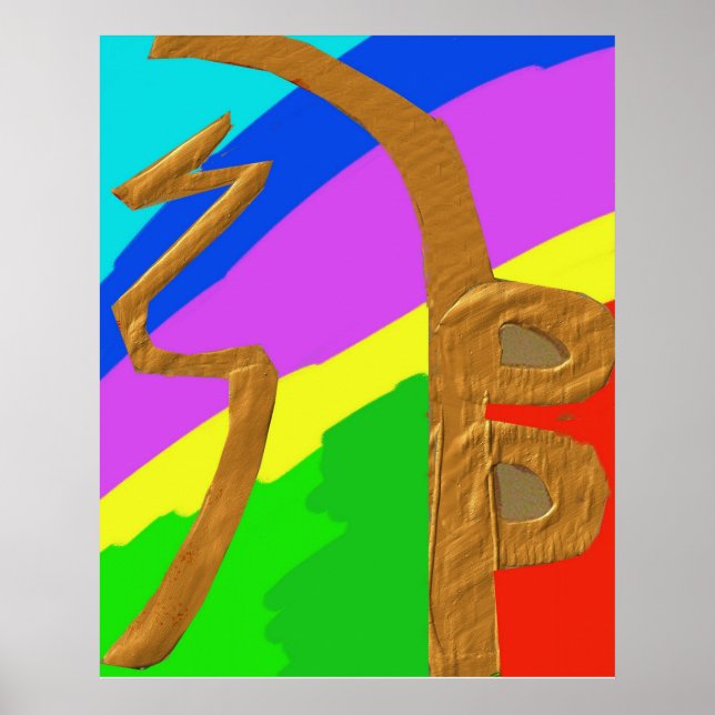 REIKI Karuna Heilung Master Symbole Poster (Vorne)