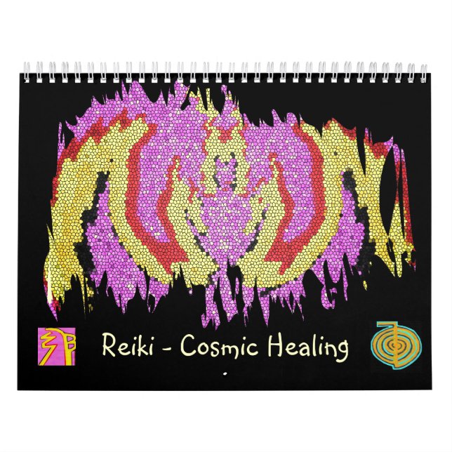 Reiki - kosmisches Heilen durch Navin Joshi Kalender (Titelbild)