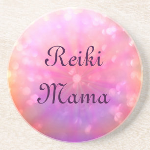 Reiki Mama Sandstein Untersetzer