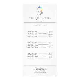 Reiki, Massage, Wellness Werbekarte