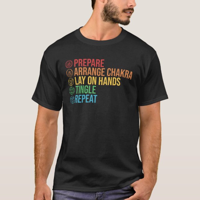 Reiki Master and Reike Practitioner T-Shirt (Vorderseite)