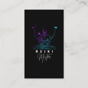 Reiki Master Energy Theraptation Visitenkarte