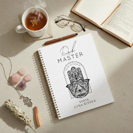 Reiki Master Hamsa Hand Evil Eye Yoga Therapist Planer