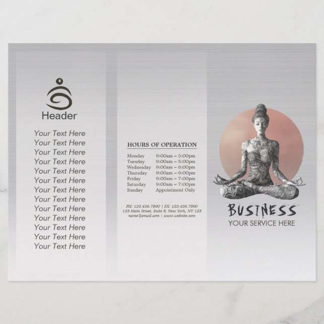 Reiki Master Lotus Pose (Vorderseite)