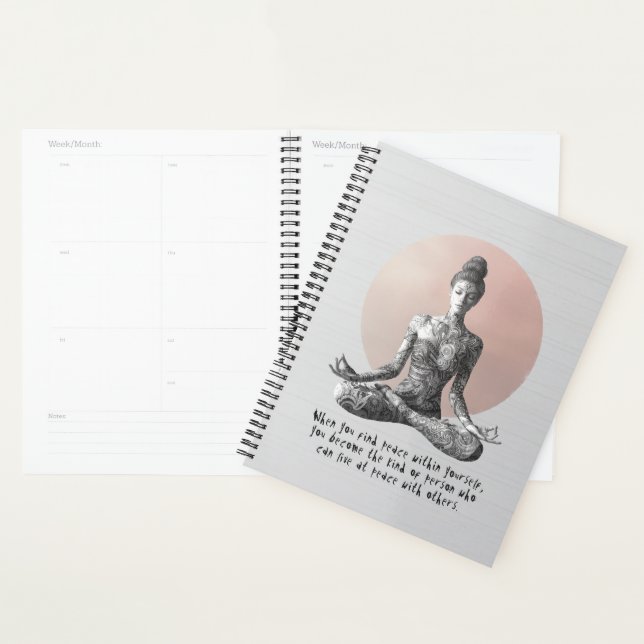 Reiki Master Lotus Pose Planer (Anzeige)