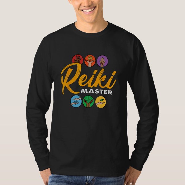 Reiki Master Spiritual Healer Lieben Energieheilun T-Shirt (Vorderseite)