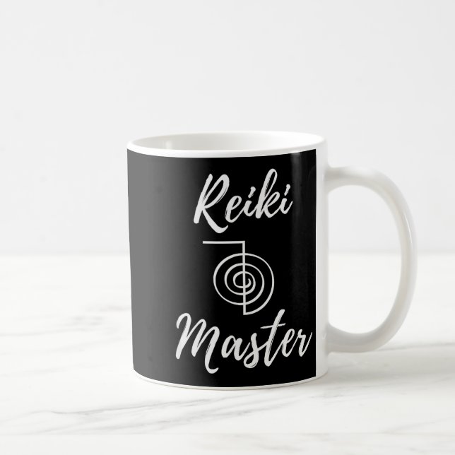 Reiki Master Wellness New Age Chakra Yoga  Kaffeetasse (Rechts)