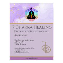 Reiki Master Zen Lavender Chakra Energy Healer