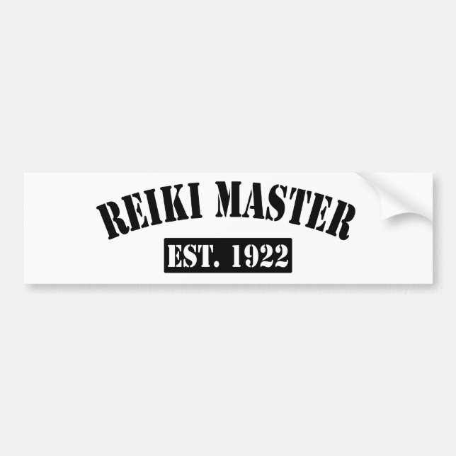 Reiki Meister Autoaufkleber (Vorne)