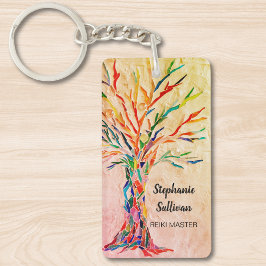 Reiki-Meister Baum des Lebens Schlüsselanhänger