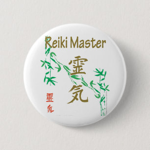 Reiki Meister Button