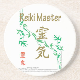 Reiki Meister Sandstein Untersetzer