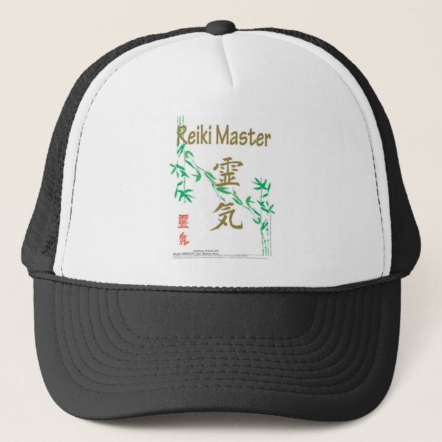 Reiki Meister Truckerkappe (Vorderseite)