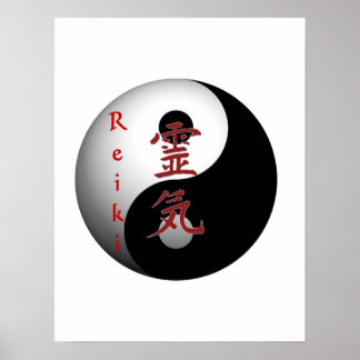 Reiki-Plakat Poster