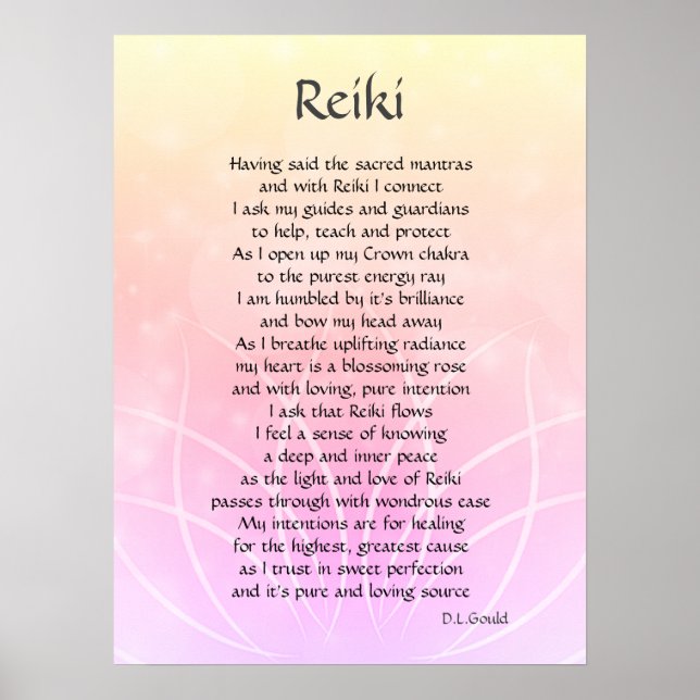 Reiki Poster (Vorne)