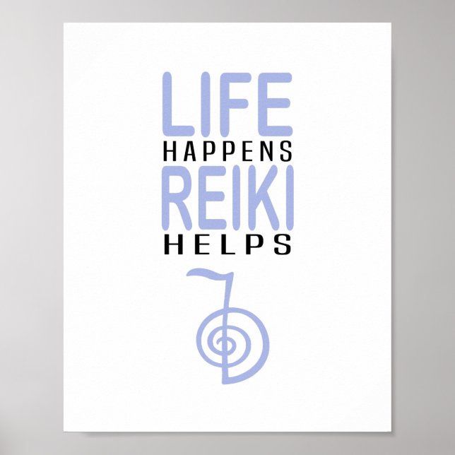 Reiki Poster (Vorne)