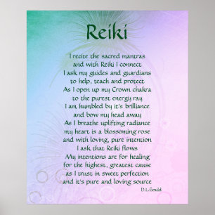 'Reiki'-Poster Poster