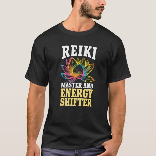 Reiki Practitioner Heiler Reiki Master und Energie T-Shirt (Vorderseite)