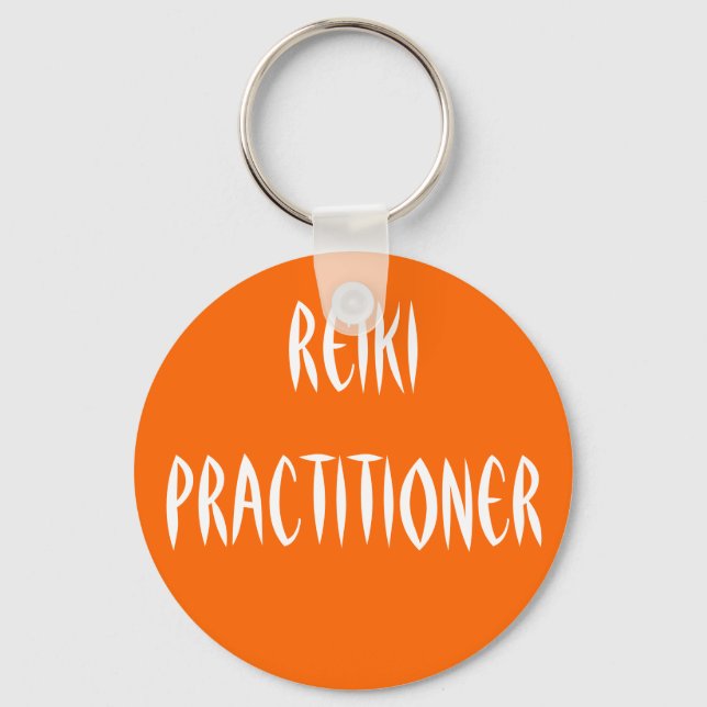 Reiki Practitioner Schlüsselanhänger (Vorderseite)