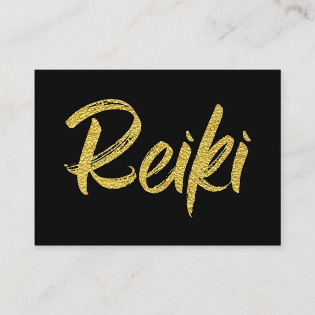 *~* Reiki Praktiker-oder Hauptenergie-Heilen Visitenkarte (Vorderseite)