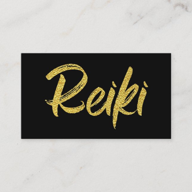 *~* Reiki Praktiker-oder Hauptenergie-Heiler Visitenkarte (Vorderseite)