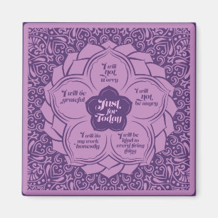 Reiki Principles - Reiki-Rezepte in Lotus Magnet