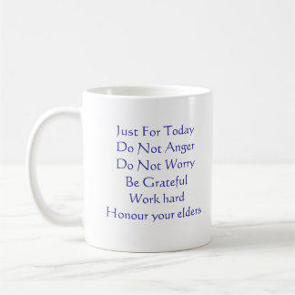 Reiki Prinzipien Tasse