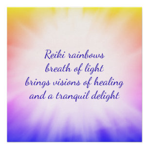 Reiki Regenbows Poster