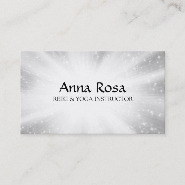 *~* Reiki regt Energieheilung Visitenkarte (Vorderseite)