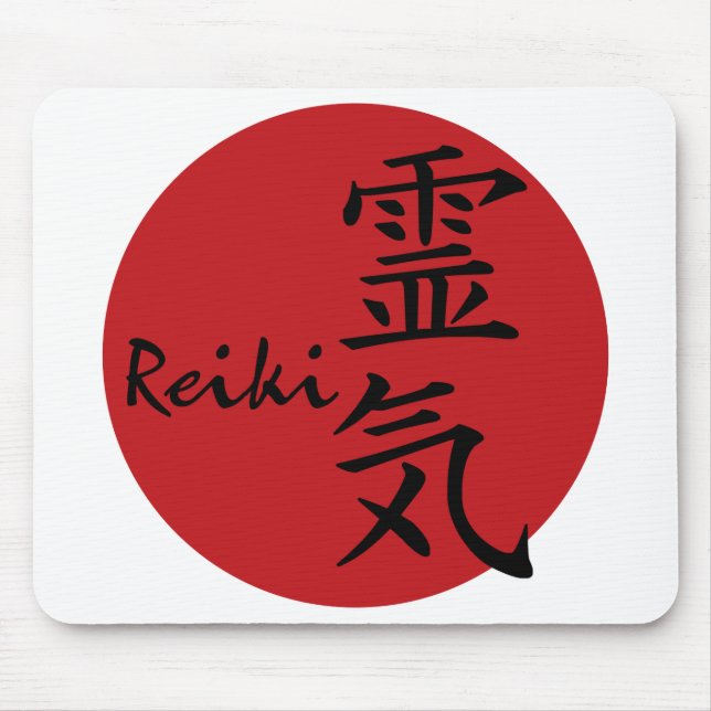 Reiki - rot mousepad (Vorne)