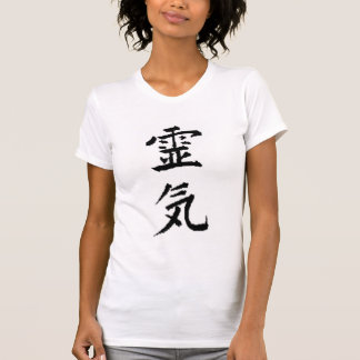 Reiki Schaufel-Hals-T-Shirt T-Shirt