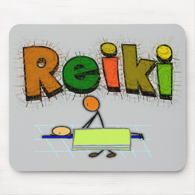 Reiki Stock-Leute-Entwurfs-Geschenke Mousepad (Vorne)