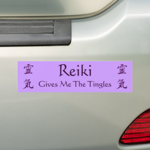 Reiki Symbol gibt mir den Tingles-Autoaufkleber Autoaufkleber