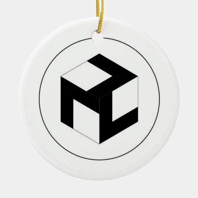 Reiki und Male Antahkarana Keramik Ornament (Vorne)