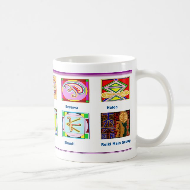 Reiki Vorlagenwerkzeuge - Werbegeschenke der Tasse (Rechts)