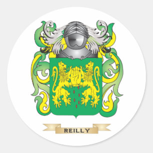 Reilly Coat of Arms (Familienwappen) Runder Aufkleber