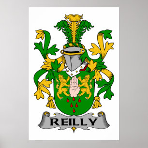 Reilly Familienwappen Poster