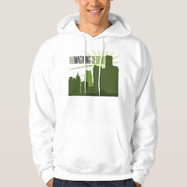 Reimagining Detroit Hoodie (Vorderseite)