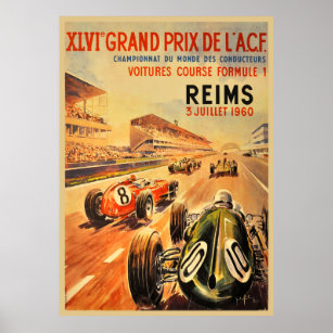 Reims Grand Prix de l'ACF Poster