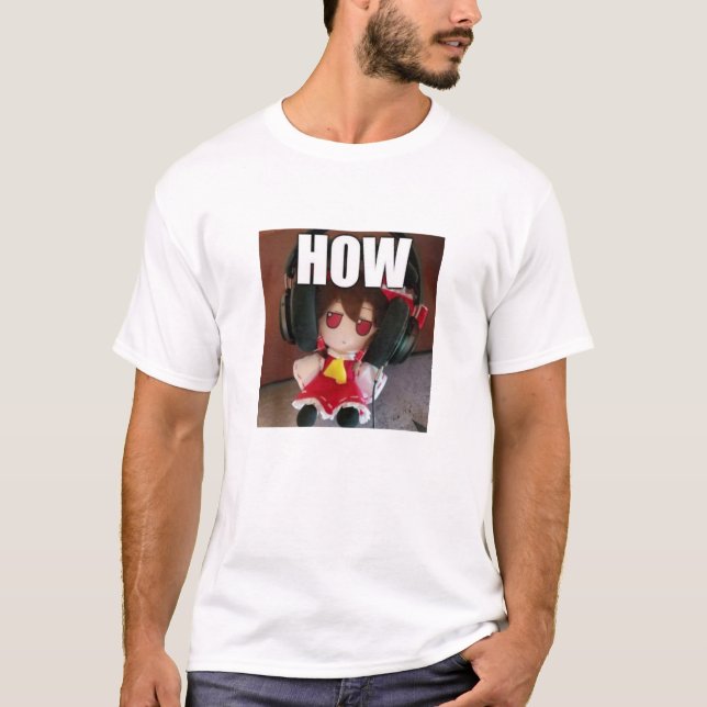 Reimu Fumo Touhou T-Shirt (Vorderseite)