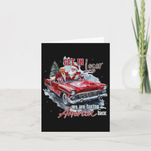 Rein mit euch, Verlierer, wir holen Amerika zurück Karte