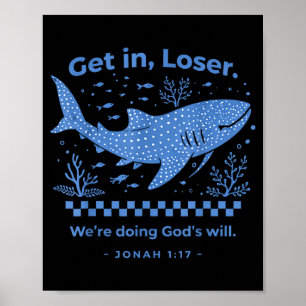 Rein mit uns, wir tun Gottes Willen christliche Bi Poster