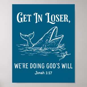 Rein mit uns, wir tun Gottes Willen lustiger chris Poster