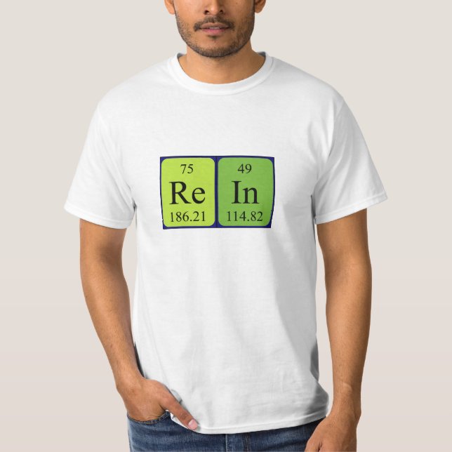 Rein Periodenname Shirt (Vorderseite)