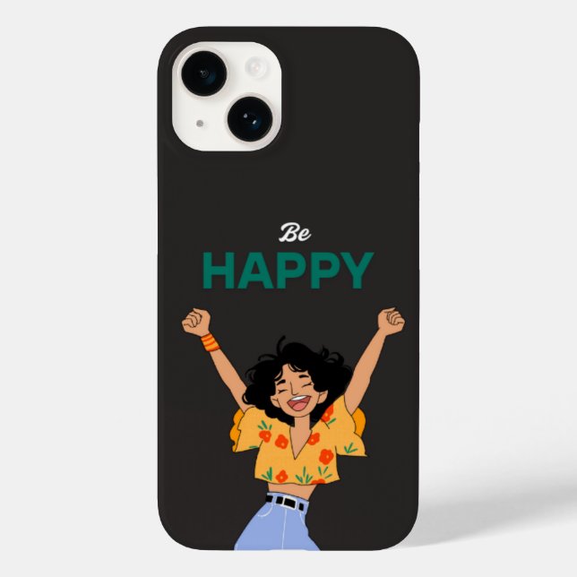 rein schwarz Case-Mate iPhone hülle (Rückseite)