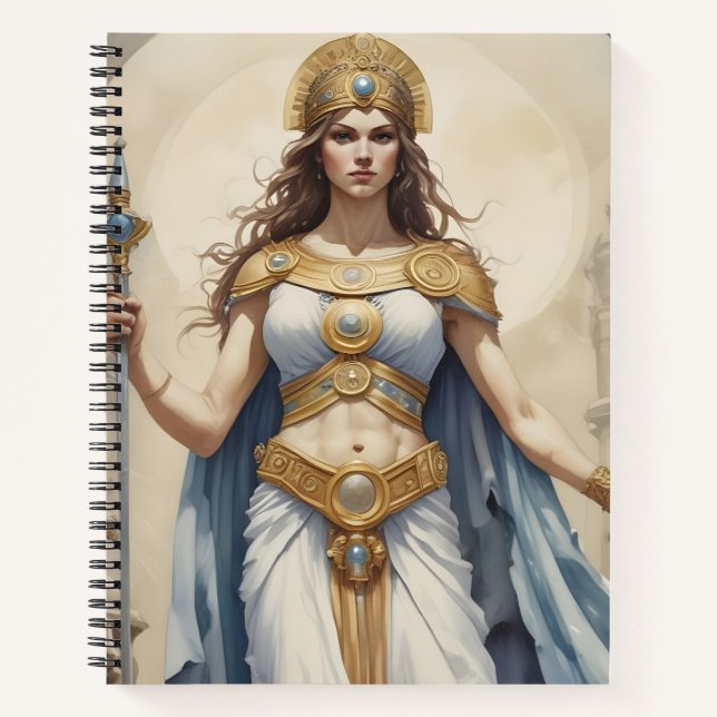 Reina del Olimpo Notizbuch (Vorderseite)