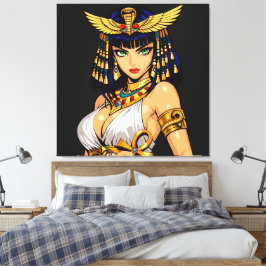 Reina egipcia leinwanddruck