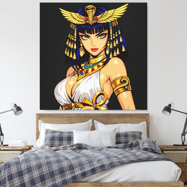 Reina egipcia leinwanddruck (Insitu (Schlafzimmer))