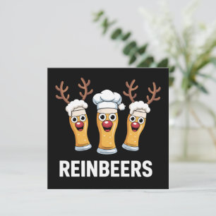 Reinbeers Lustiges Rentier Bier Weihnachten Trinke