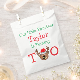 Reindeer 2. Geburtstag Geschenktütchen